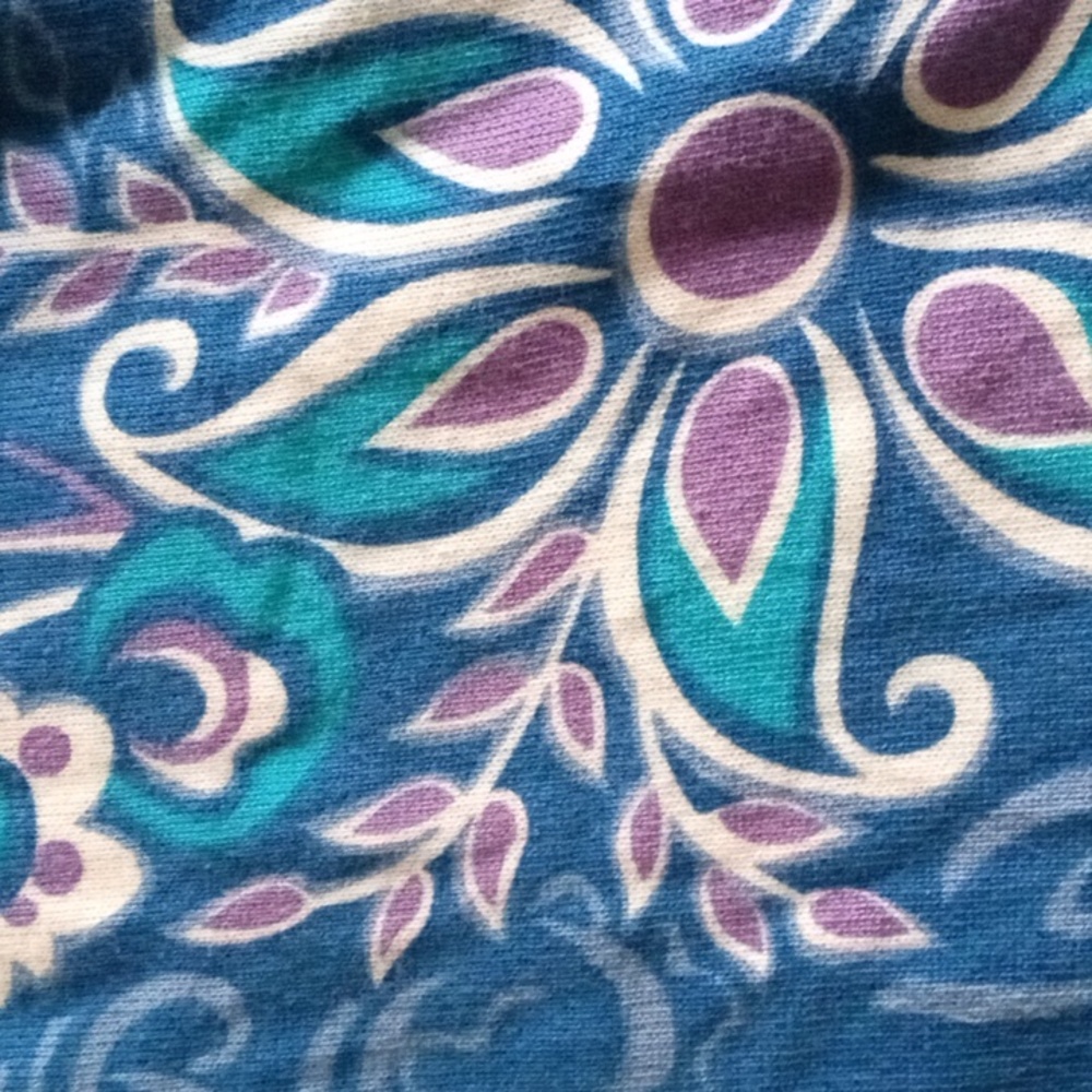 Bob Mackie Wearable Art Paisley V-Neck Cardigan - image 3